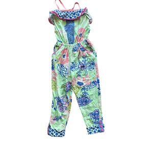 Matilda Jane Adventure Begins Horseshoe Romper girls size 4